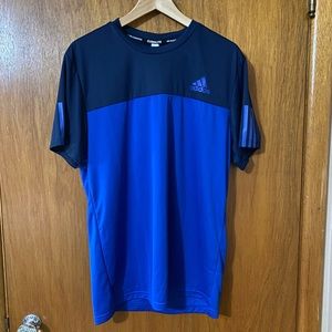 NWT Adidas Men Climalite short sleeve top L
